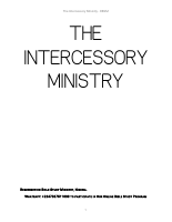 The Intercessory Ministry.pdf